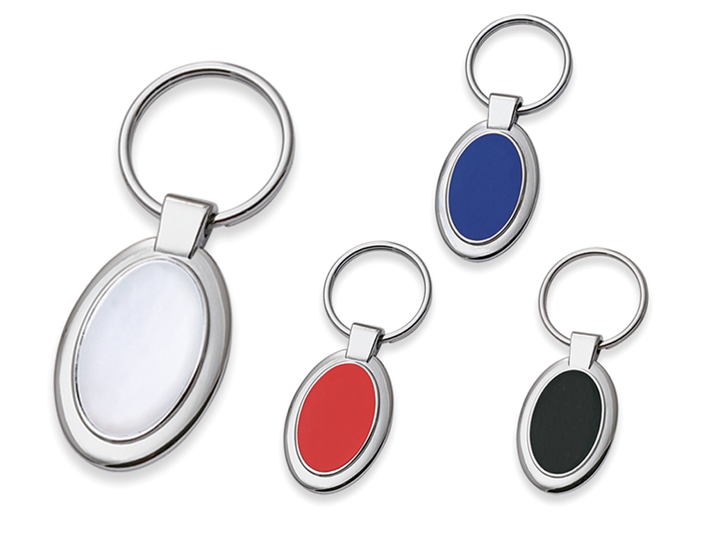 Tek Taraflı Metal Anahtarlık